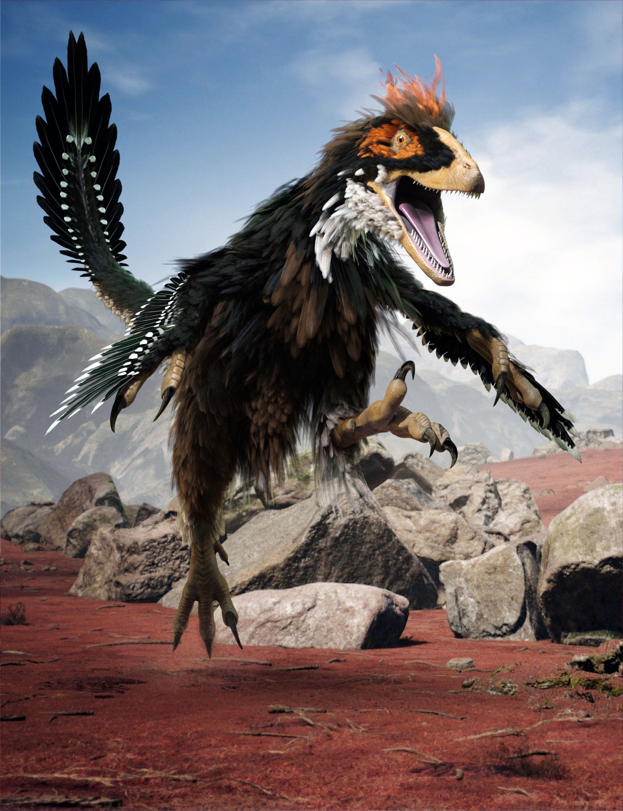 Deinonychus Um Dinossauro Realista Em 6 Poses Diferentes