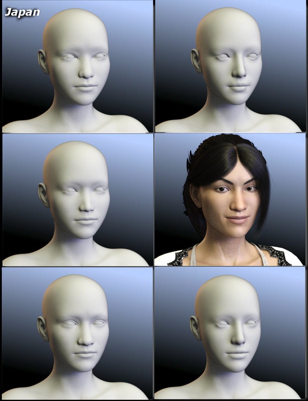 People of the Earth: Faces of Asia for Genesis 8 Female People of the Earth: Faces of Asia for Genesis 8 Female by: Sickleyield, 3D Models by Daz 3D