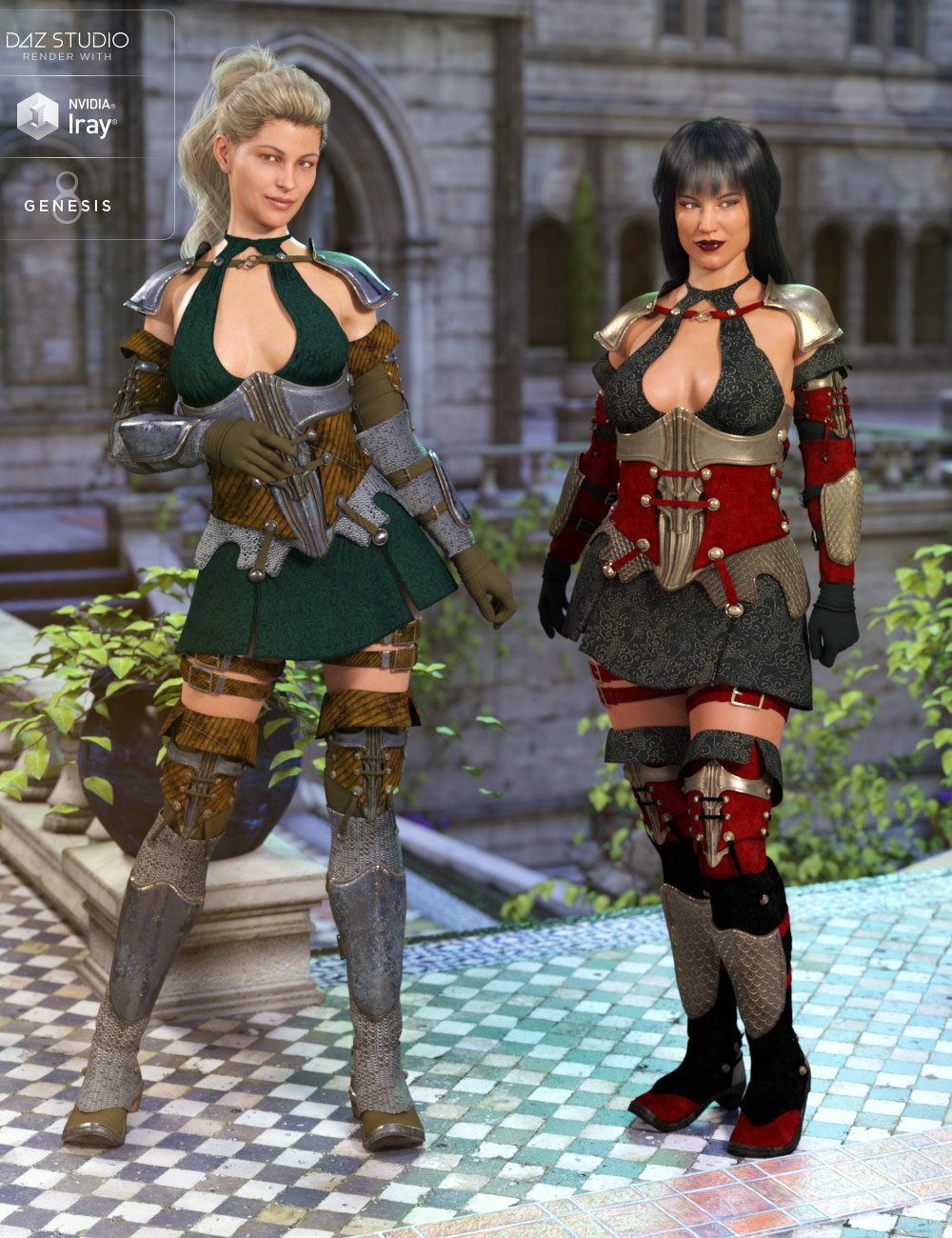 Shadow Thief Outfit Textures by: Anna Benjamin, 3D Models by Daz 3D