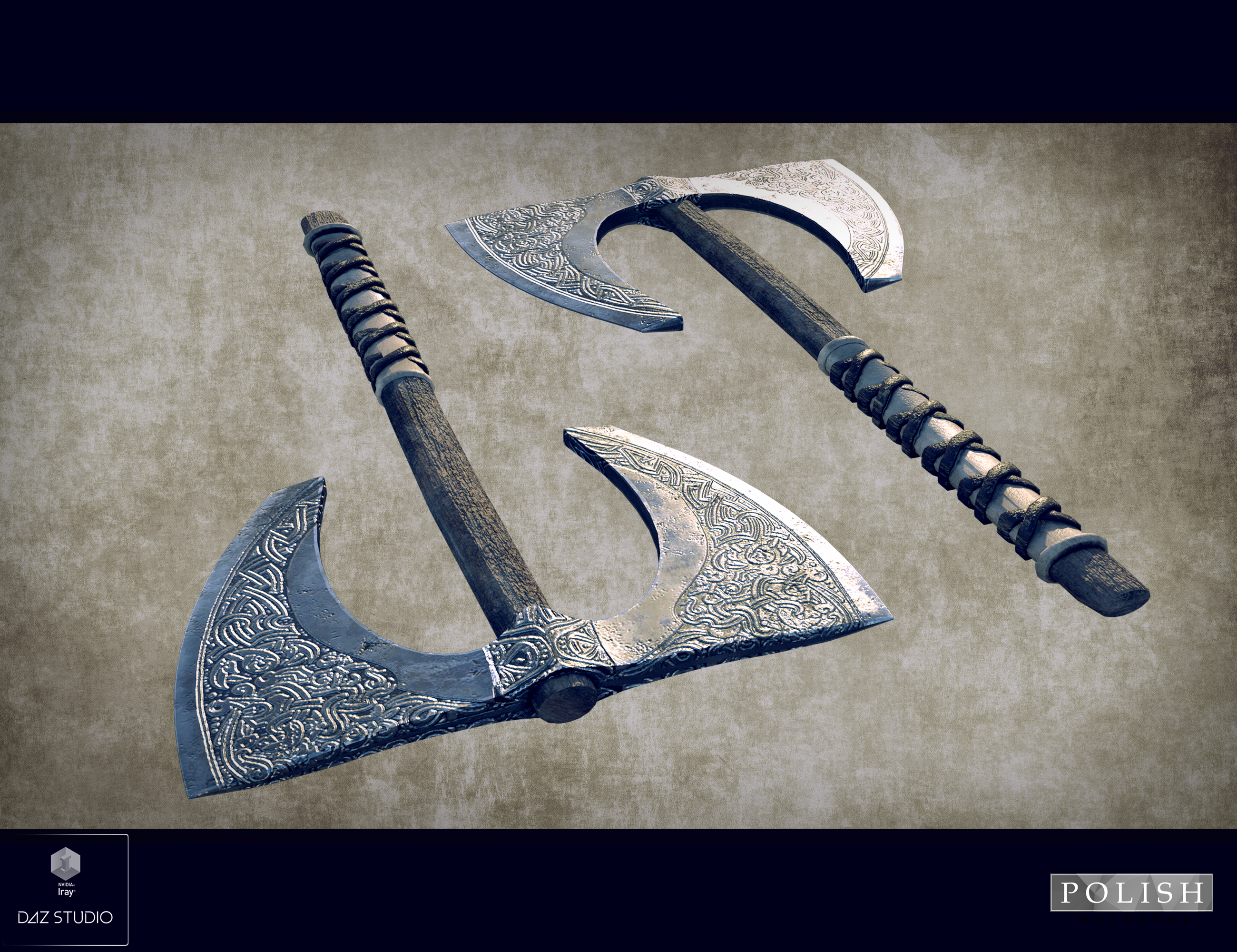 Medieval Dinner Hall Weapons Medieval Dinner Hall Weapons by: Polish, 3D Models by Daz 3D