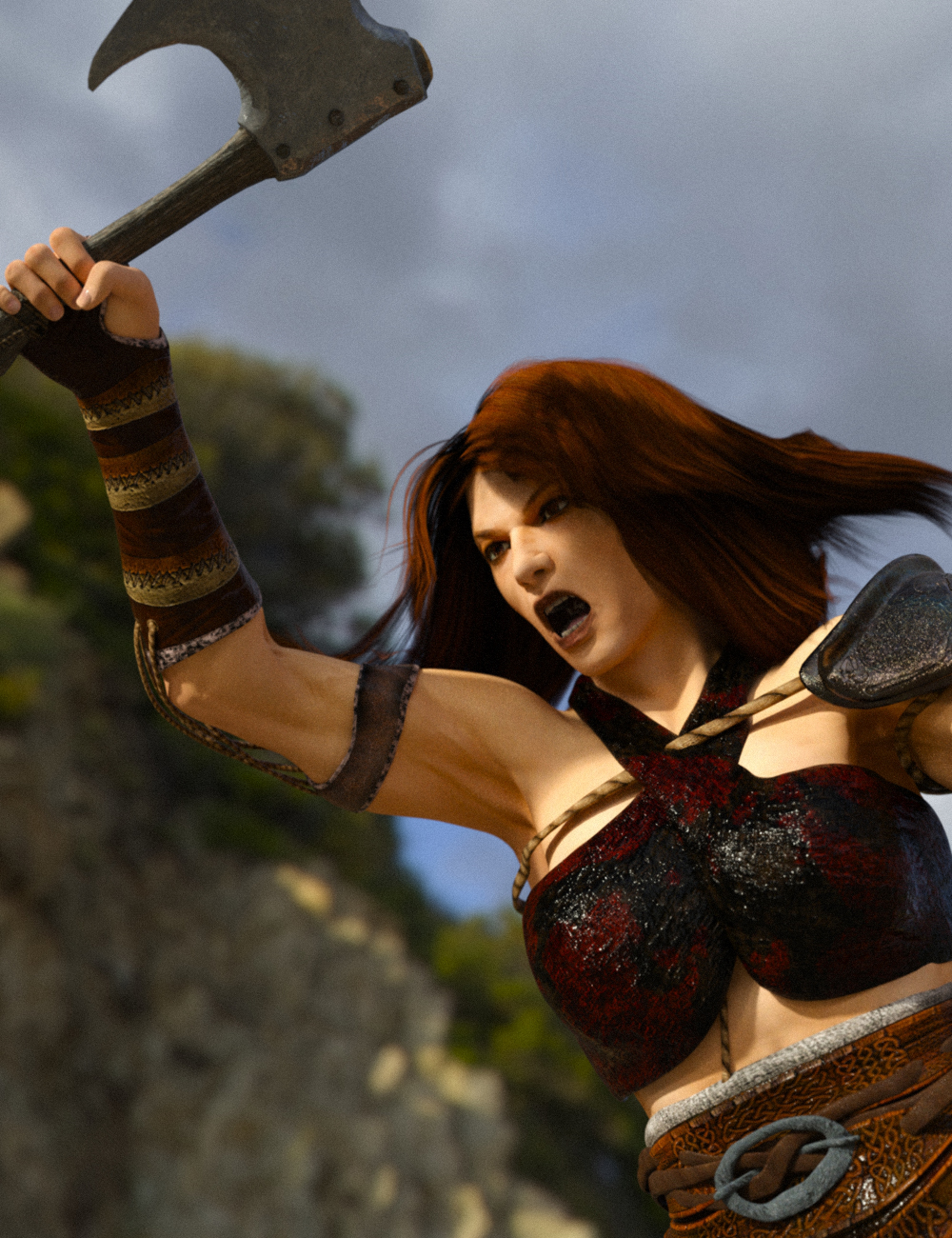 Barbaric for Genesis 3 Female Barbaric for Genesis 3 Female by: Sixus1 Media, 3D Models by Daz 3D