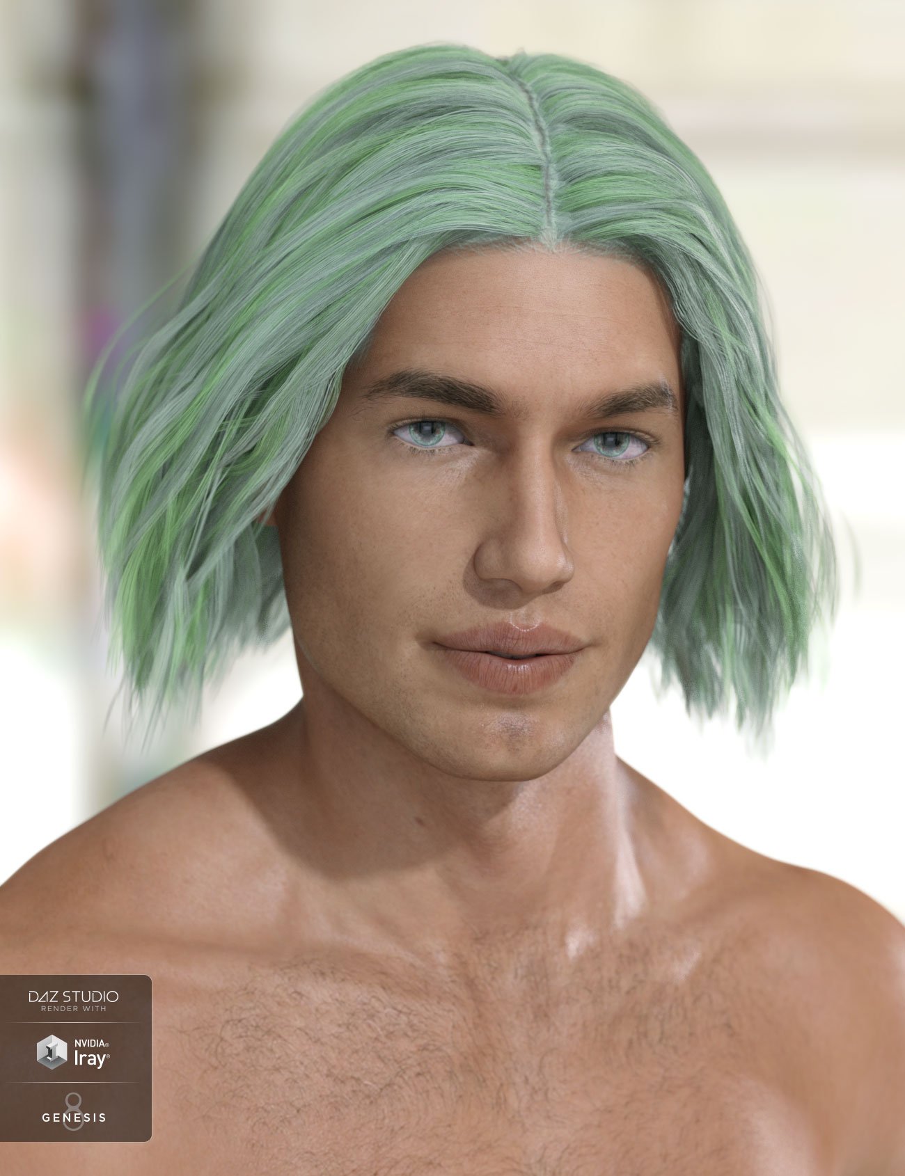 Kieron Hair for Genesis 3 & 8 Male(s) Kieron Hair for Genesis 3 & 8 Male(s) by: AprilYSH, 3D Models by Daz 3D