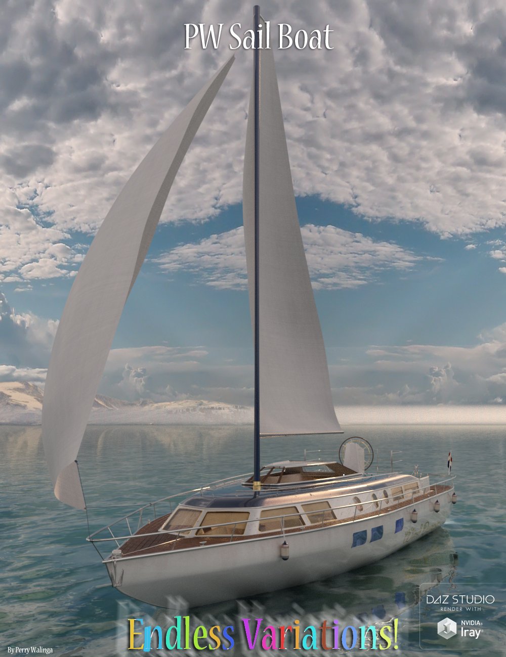 PW Sail Boat by: PW Productions, 3D Models by Daz 3D