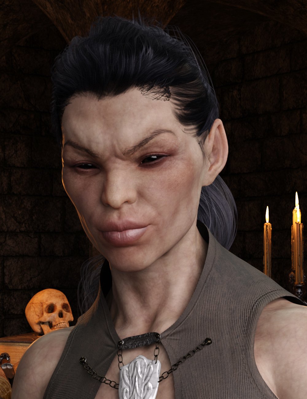 Vampyre for Genesis 8 Female by: RawArt, 3D Models by Daz 3D