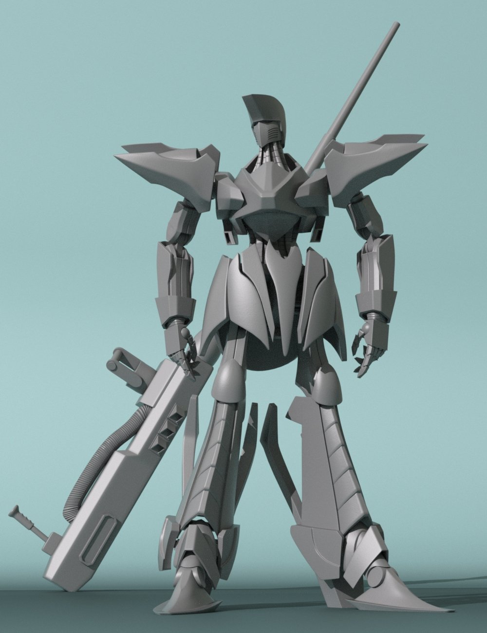The Cosmic Knight by: Valandar, 3D Models by Daz 3D