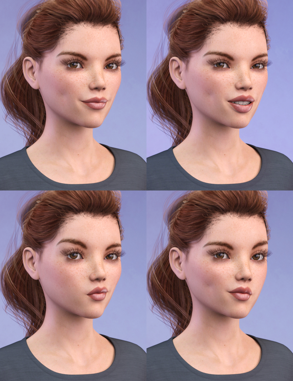 Capsces Poses and Expressions for Teen Josie 8 by: Capsces Digital Ink, 3D Models by Daz 3D