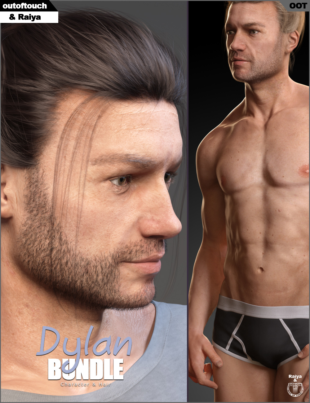 Dylan Bundle for Genesis 8 by: outoftouchRaiya, 3D Models by Daz 3D