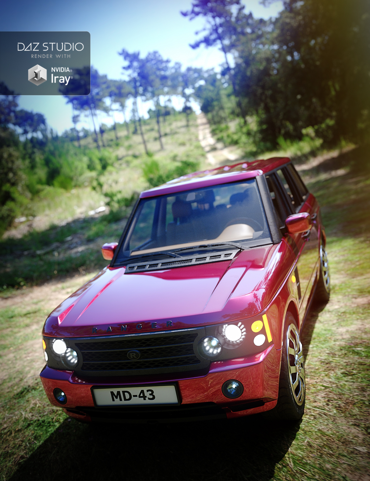 UltraHD Iray HDRI With DOF - Through the Pines UltraHD Iray HDRI With DOF - Through the Pines by: Cake OneBob Callawah, 3D Models by Daz 3D