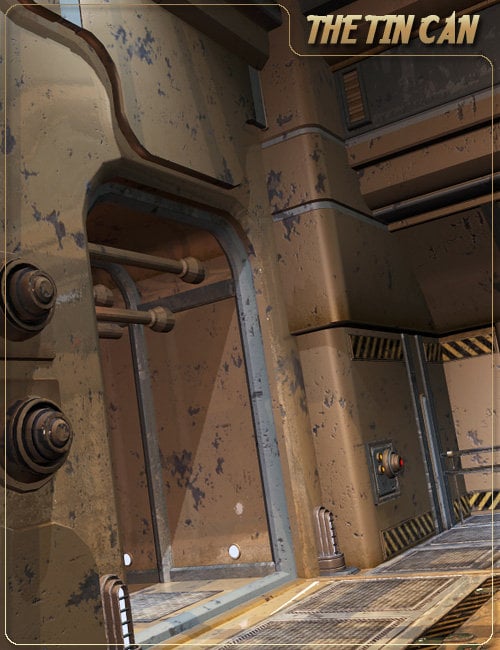 The Tin Can The Tin Can by: Stonemason, 3D Models by Daz 3D