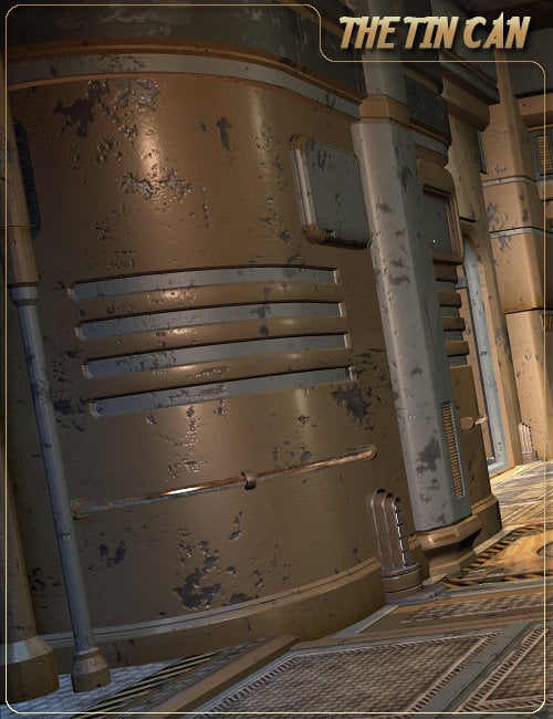 The Tin Can The Tin Can by: Stonemason, 3D Models by Daz 3D