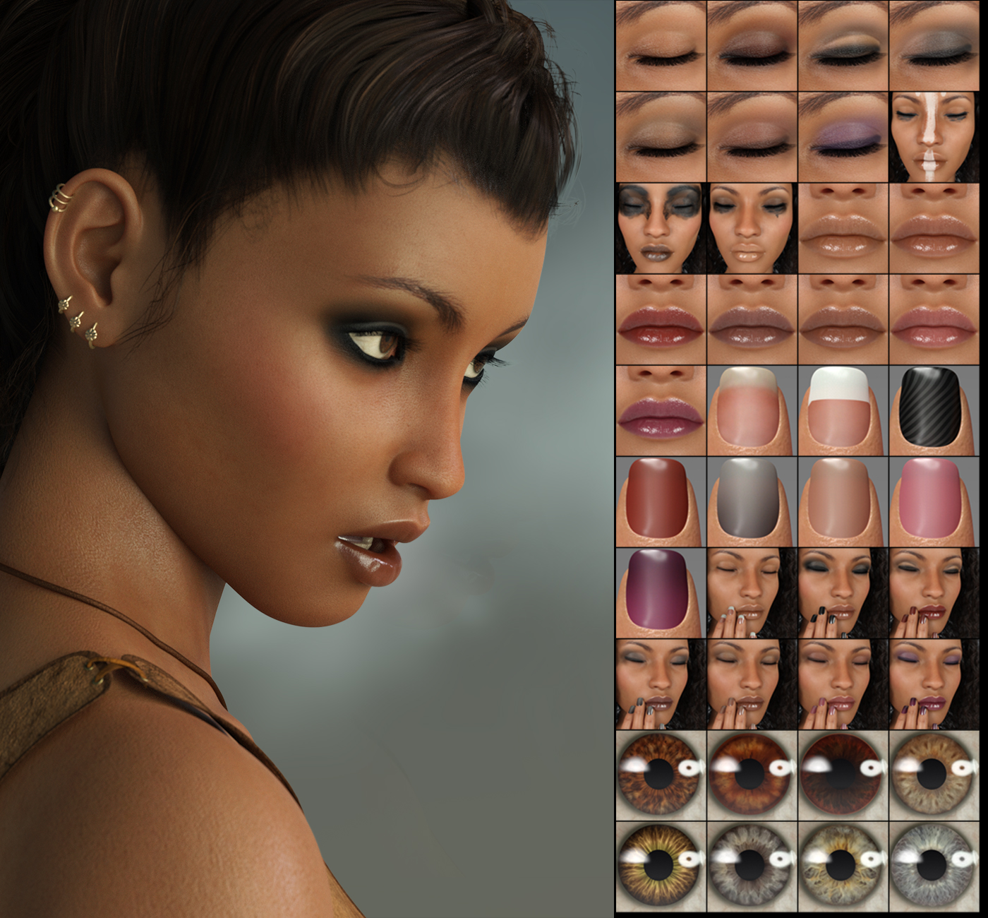 LY Zara HD for Genesis 8 Female by: Lyoness, 3D Models by Daz 3D
