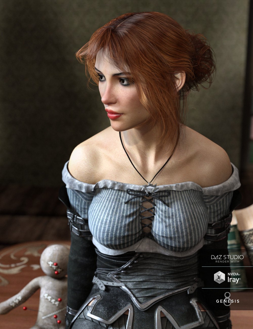 Dolly Changeable Hair for Genesis 8 Female(s) by: goldtassel, 3D Models by Daz 3D