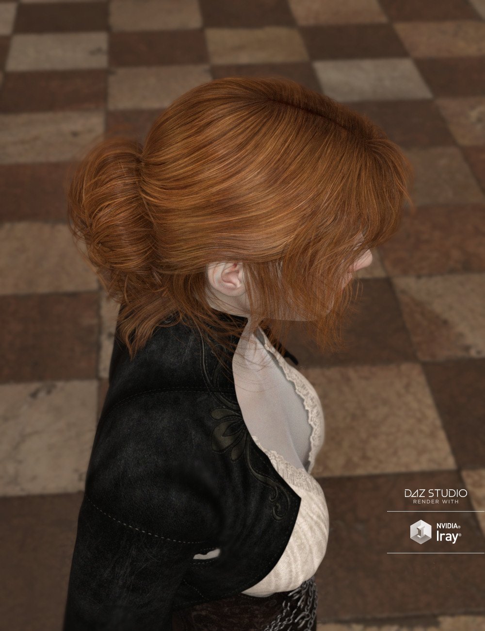 Dolly Changeable Hair for Genesis 8 Female(s) by: goldtassel, 3D Models by Daz 3D