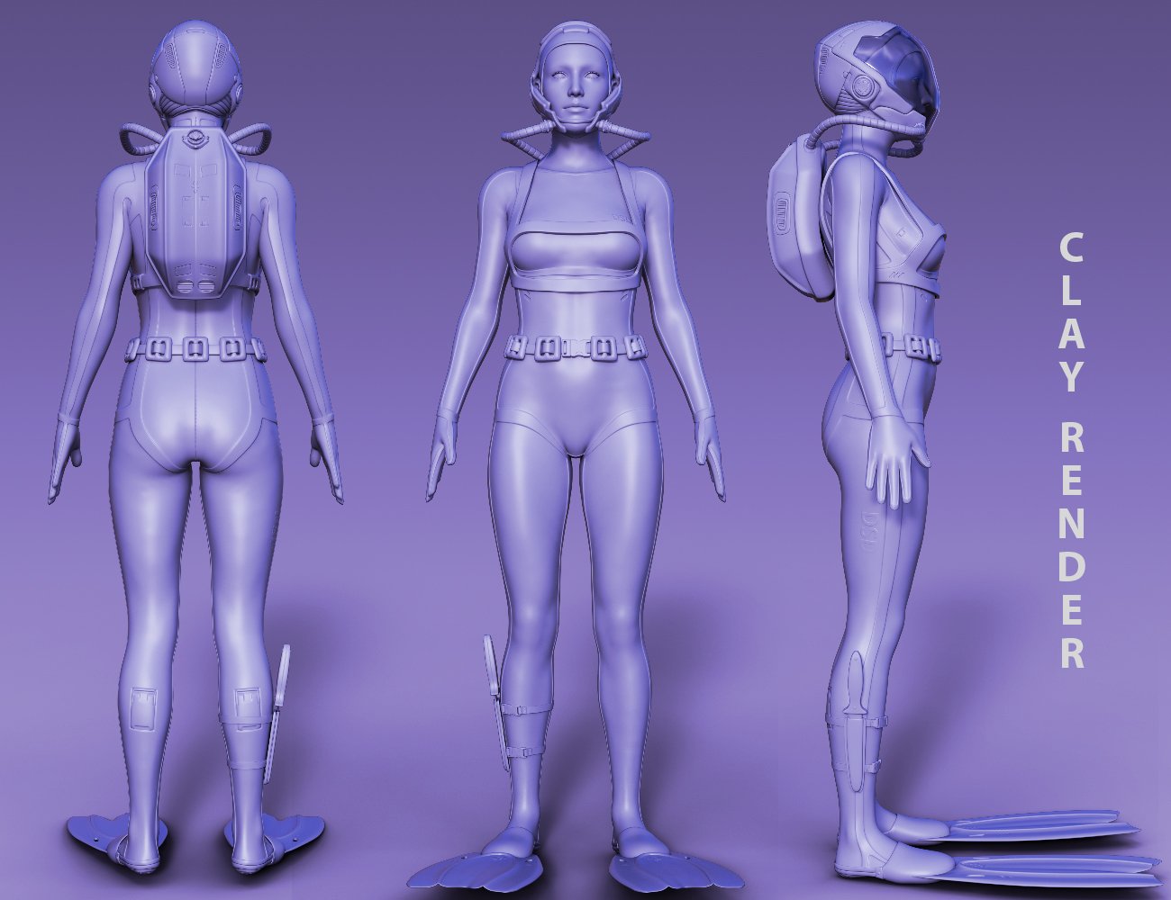 High Tech Scuba Diver for Genesis 8 Female(s) High Tech Scuba Diver for Genesis 8 Female(s) by: midnight_stories, 3D Models by Daz 3D
