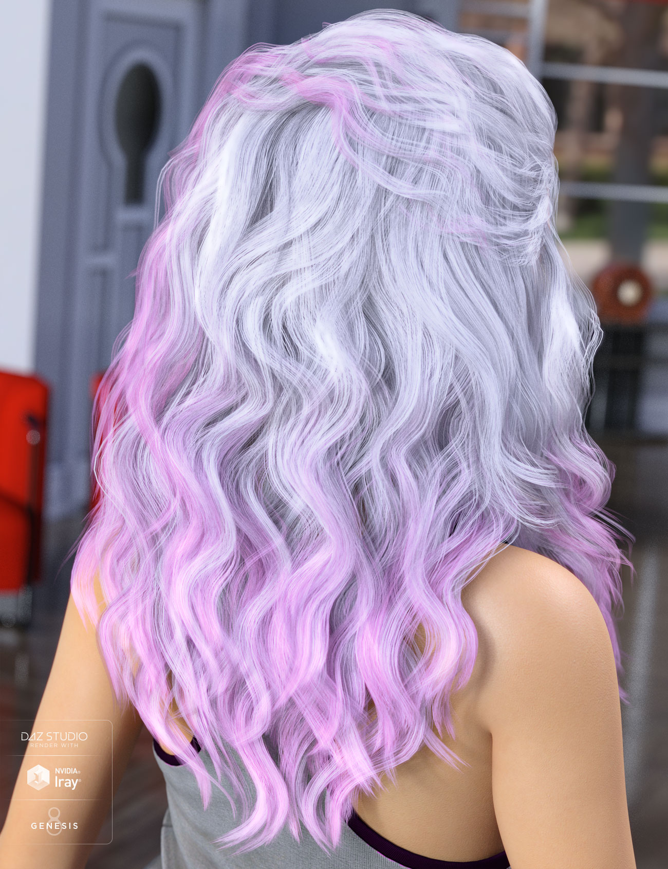 Whitney Hair for Genesis 3 & 8 Female(s) Whitney Hair for Genesis 3 & 8 Female(s) by: AprilYSH, 3D Models by Daz 3D