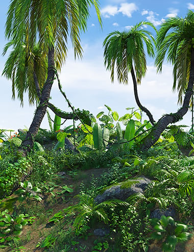Tropical Modules by: Andrey Pestryakov, 3D Models by Daz 3D
