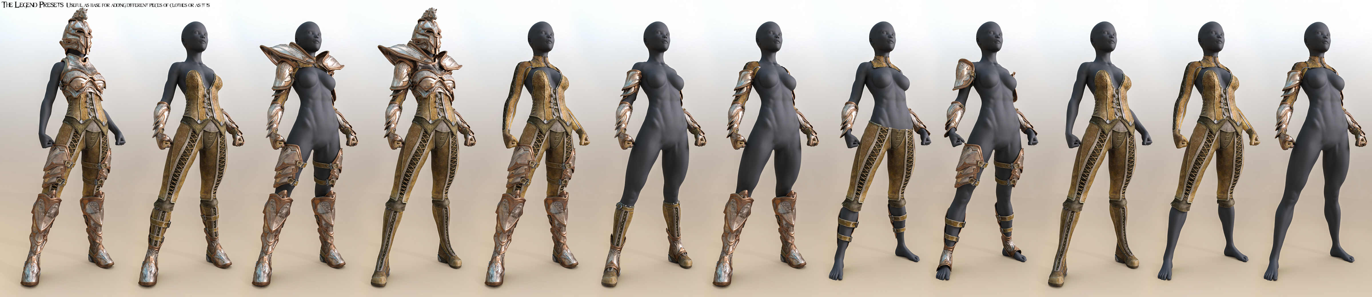 The Legend for Genesis 3 and 8 Female(s) by: Aeon Soul, 3D Models by Daz 3D
