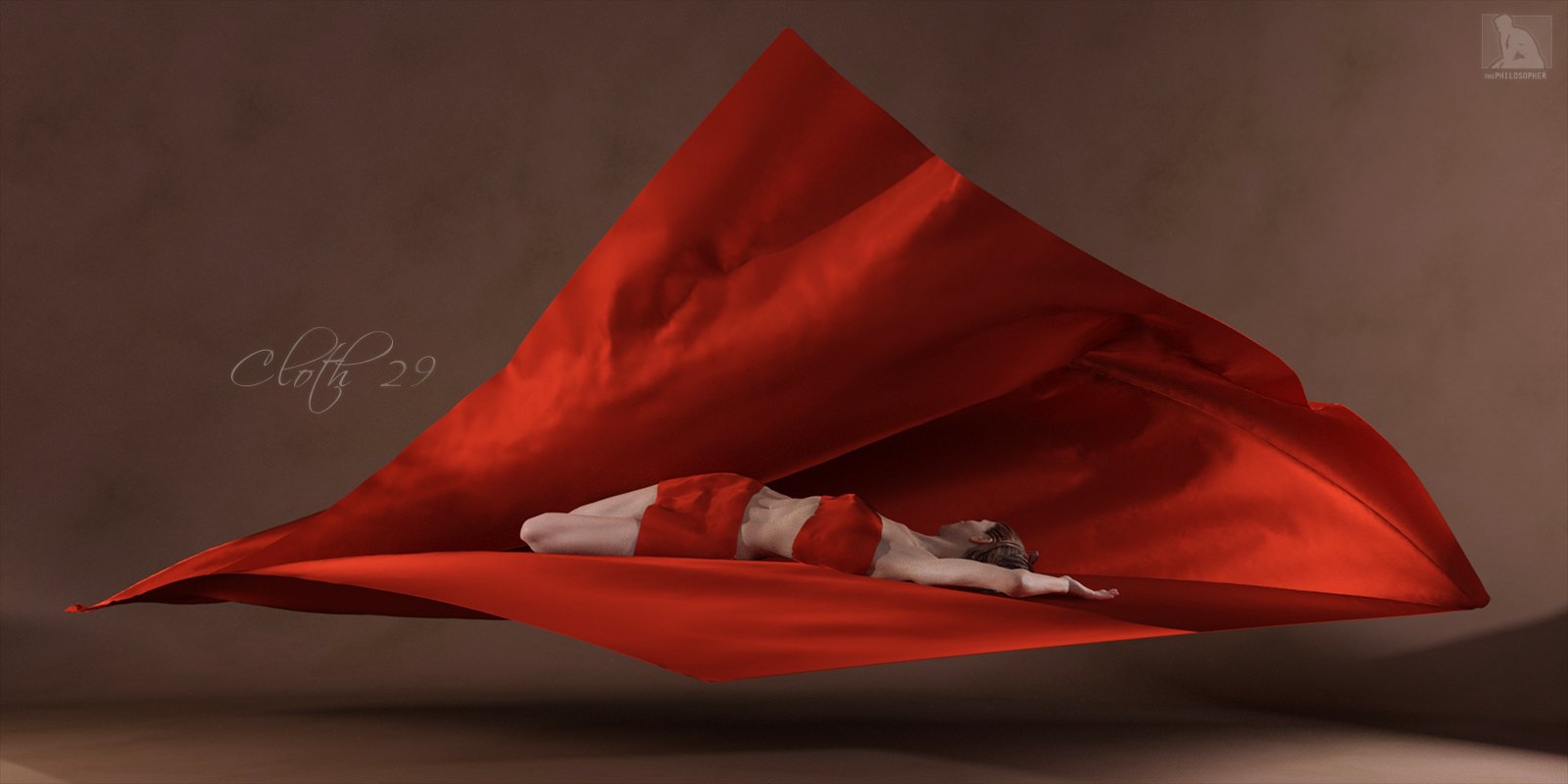 Flying Fabric - Artistic Flowing Cloth Pieces | Daz 3D