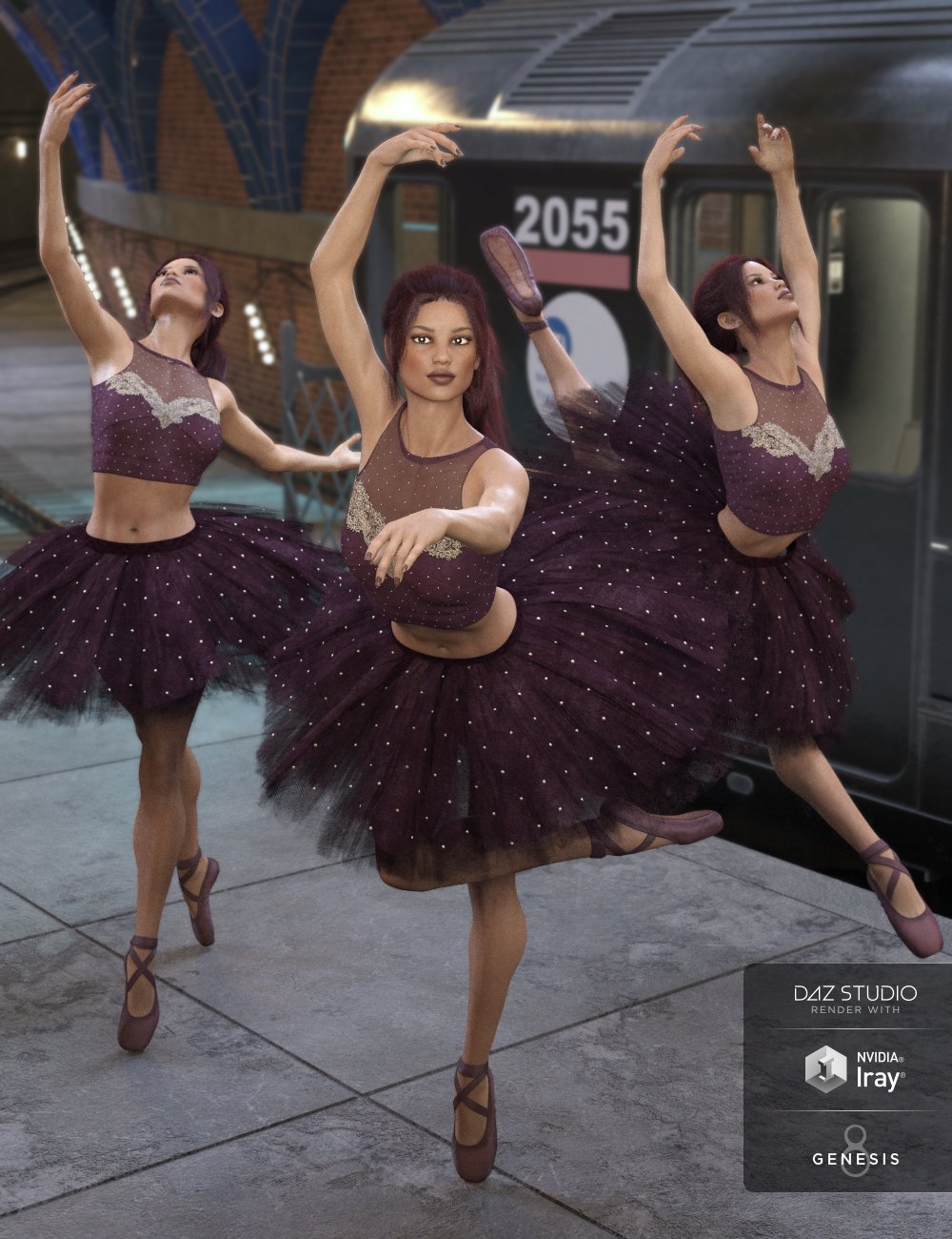Capsces Ballet Poses for Genesis 8 Female(s) by: Capsces Digital Ink, 3D Models by Daz 3D