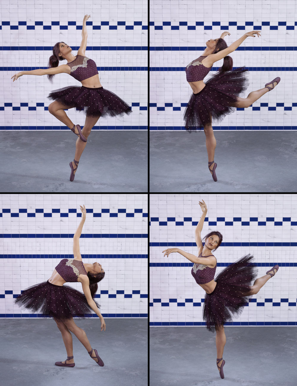 Capsces Ballet Poses for Genesis 8 Female(s)