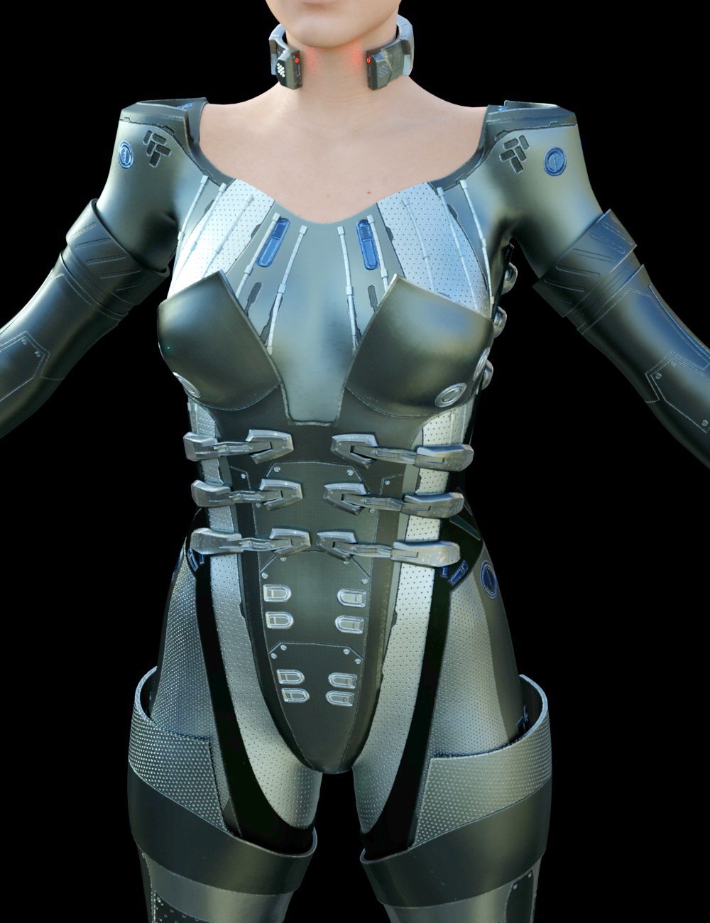 Cyber Siren Outfit for Genesis 8 Female(s) by: chungdan, 3D Models by Daz 3D