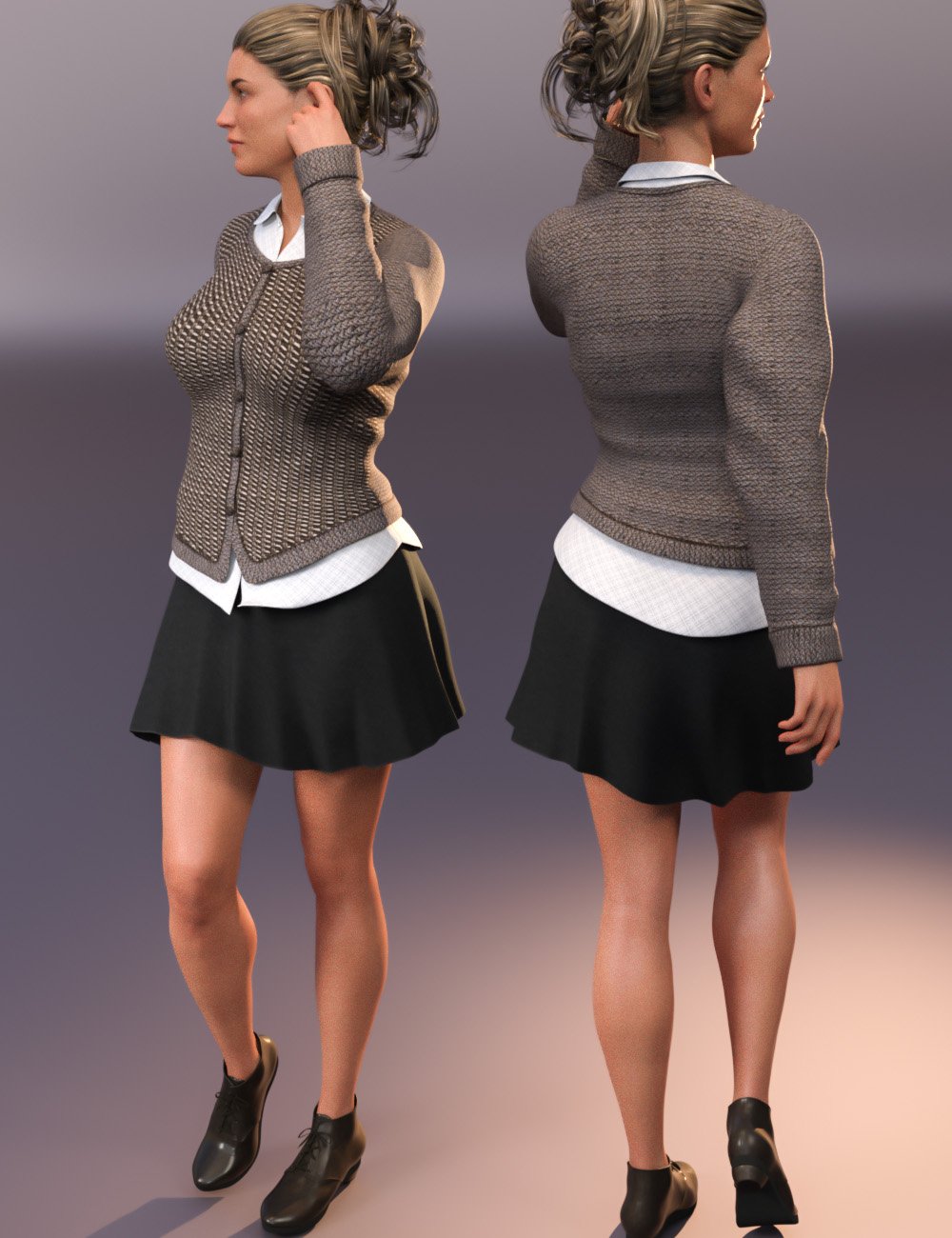 Fall Casual for Genesis 8 Female(s) | Daz 3D