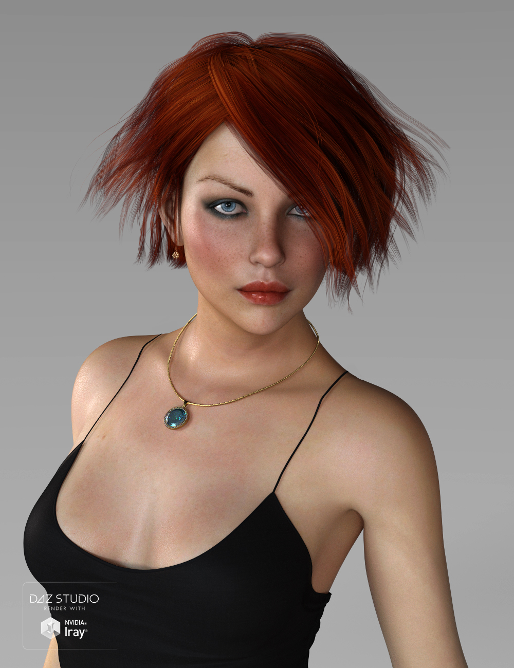 Aviva Hair for Genesis 3 and 8 Female(s) by: SWAM, 3D Models by Daz 3D