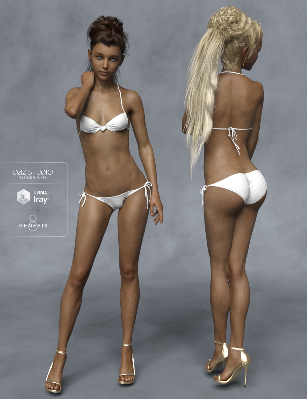Xanthe for Stephanie 8 by: iSourceTextures, 3D Models by Daz 3D