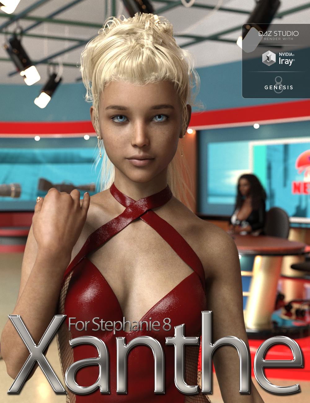Xanthe for Stephanie 8 by: iSourceTextures, 3D Models by Daz 3D