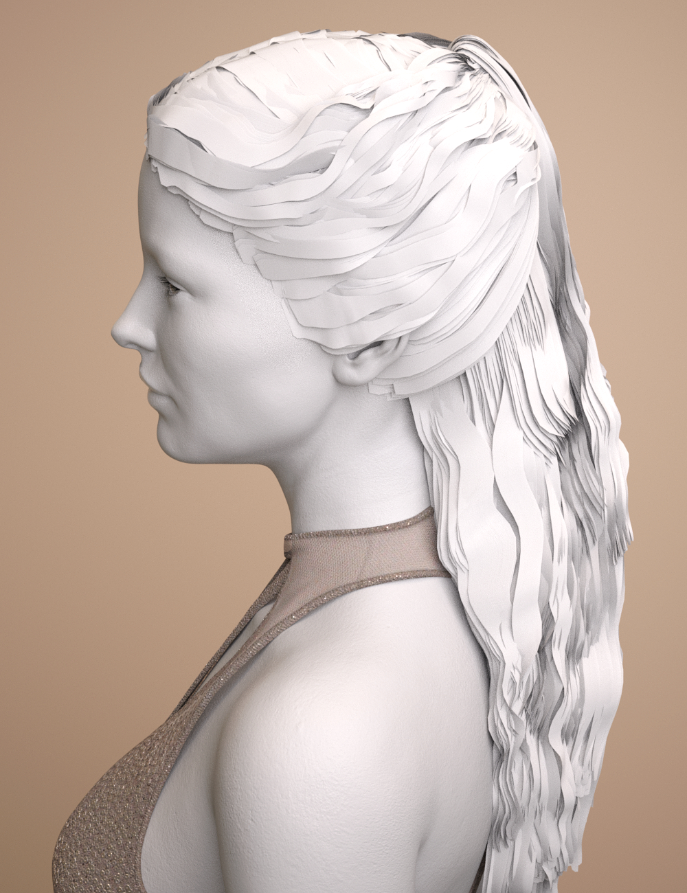 Brielle Hair for Genesis 8 Female(s) Brielle Hair for Genesis 8 Female(s) by: Toyen, 3D Models by Daz 3D