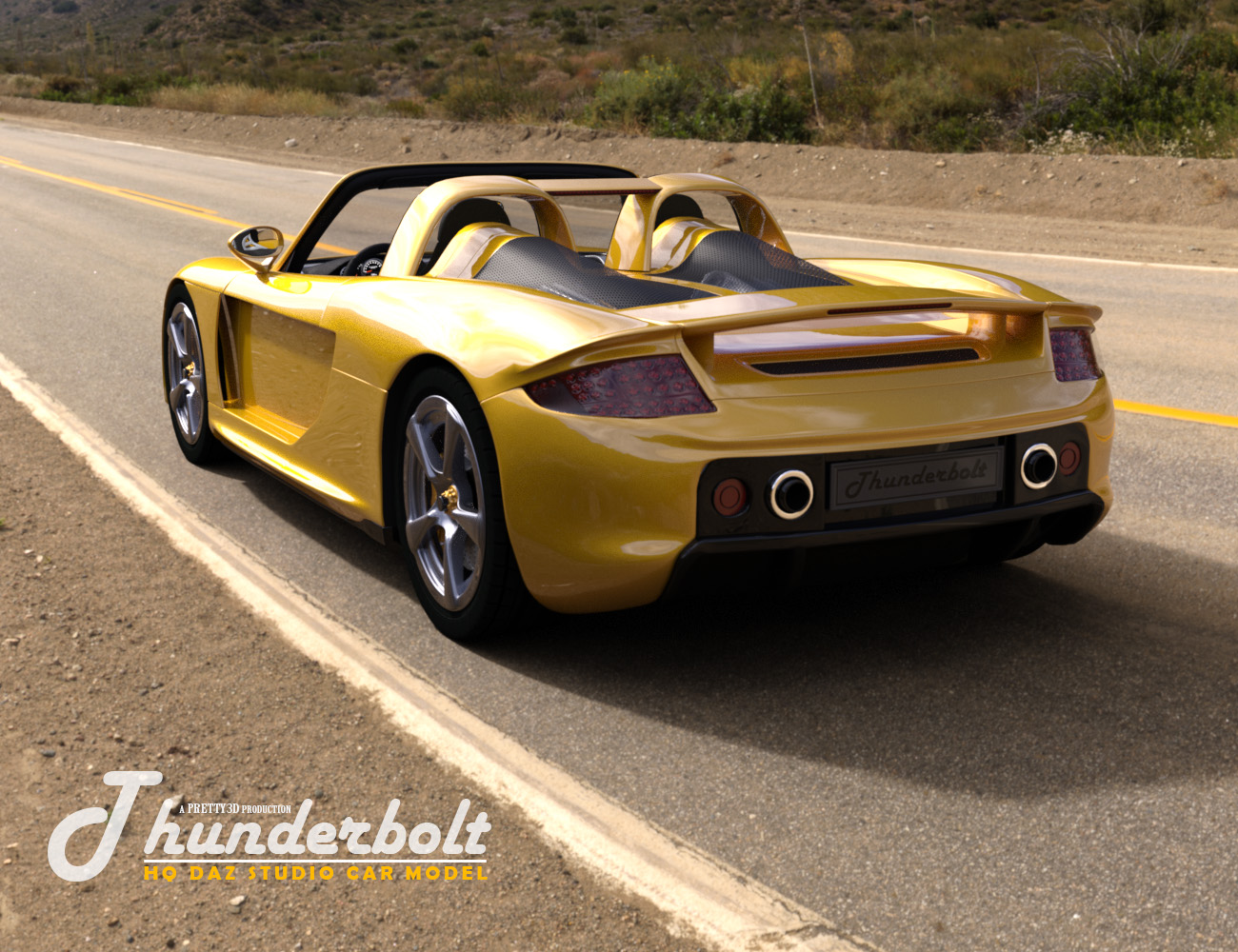 Thunderbolt by: Pretty3D, 3D Models by Daz 3D