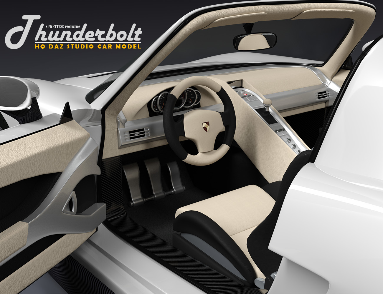Thunderbolt by: Pretty3D, 3D Models by Daz 3D