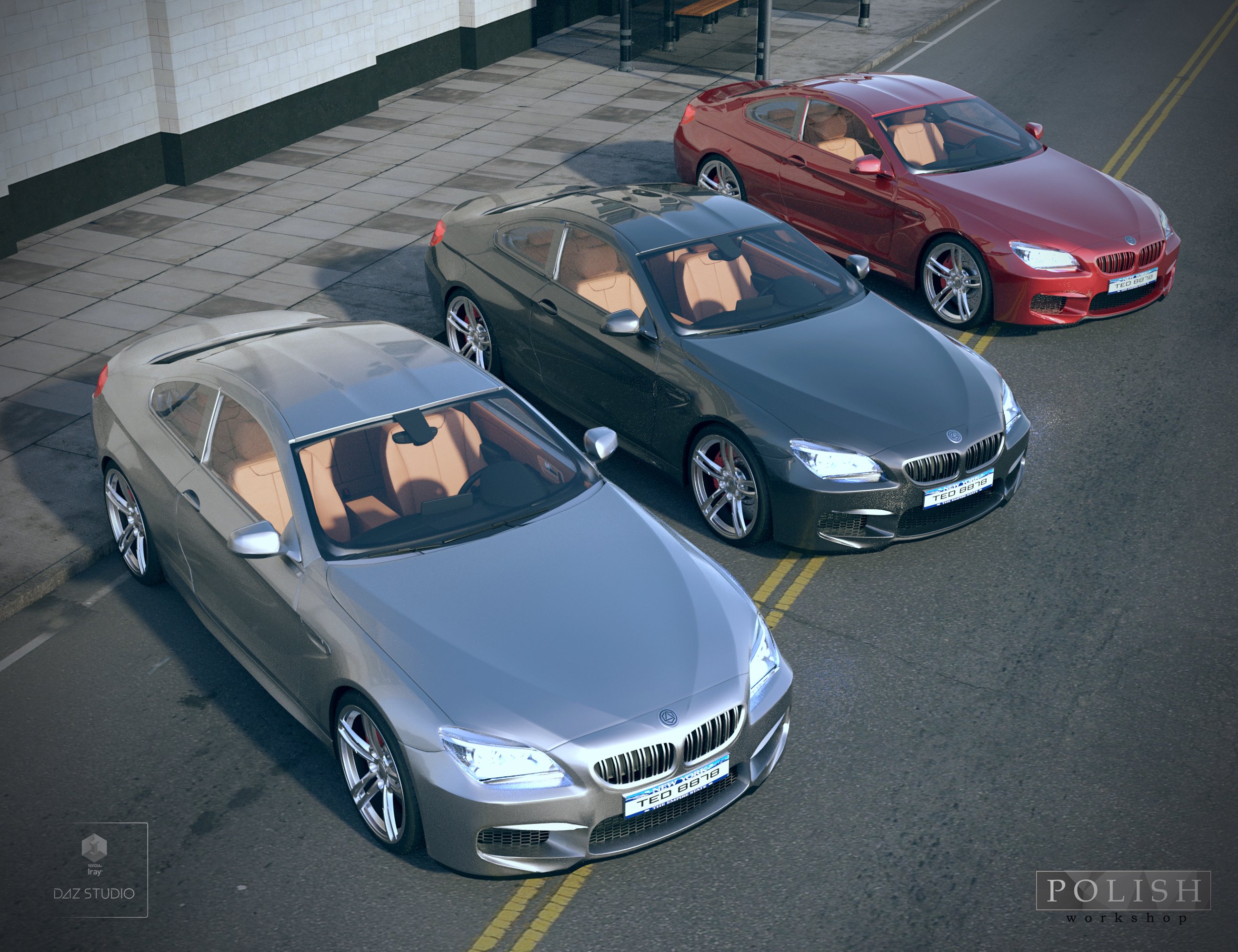 Upper Class Car Daz 3D