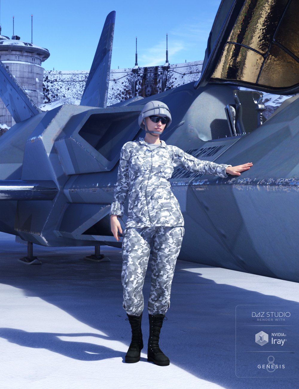 Sleekfighter Alpha Sleekfighter Alpha by: Valandar, 3D Models by Daz 3D