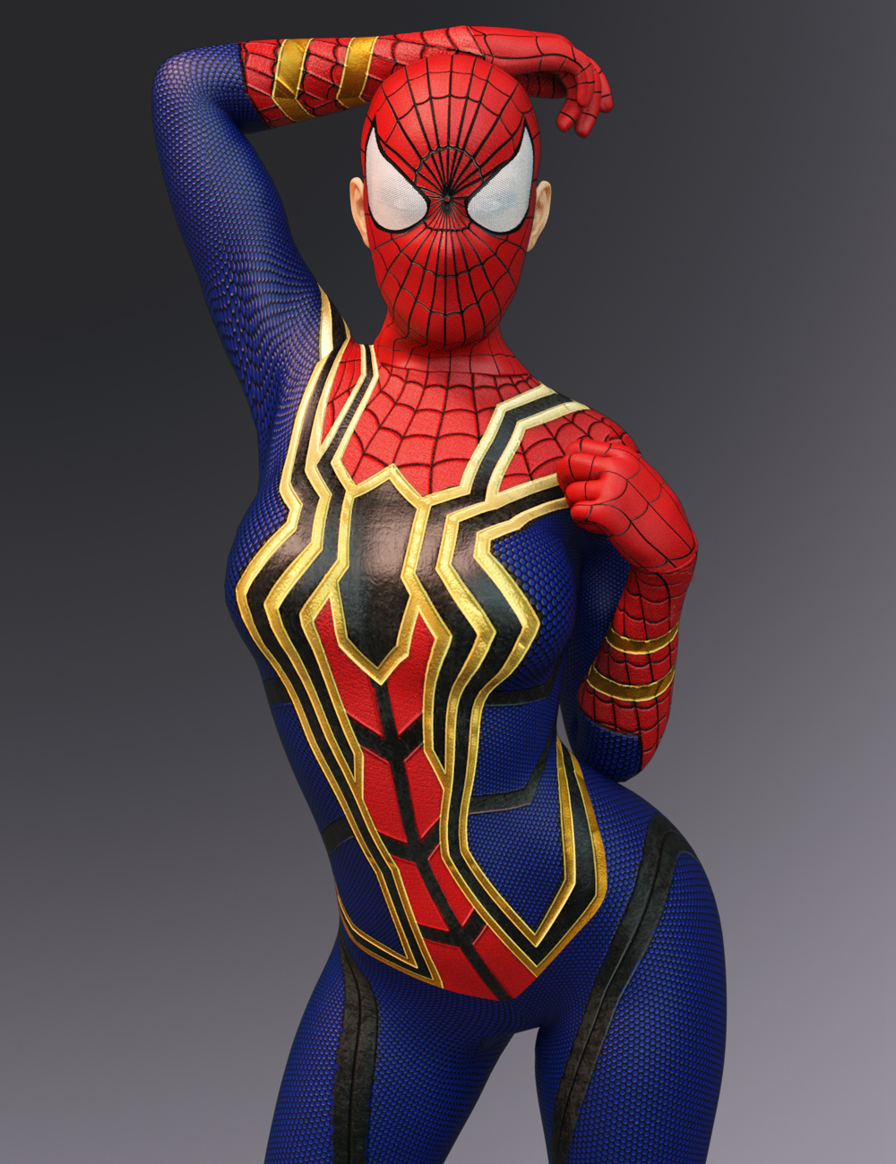 X-Fashion Arachnid Outfit for Genesis 8 Female(s) by: xtrart-3d, 3D Models by Daz 3D