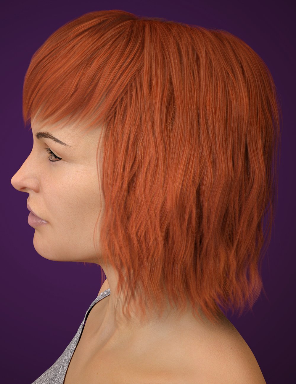 Lenore Hair for Genesis 8 Female(s) by: Toyen, 3D Models by Daz 3D