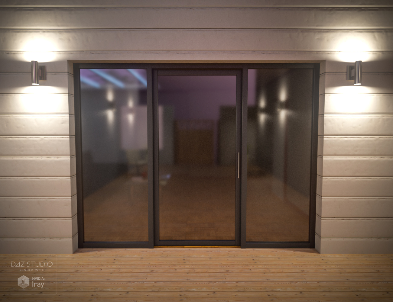 Back Door Walkway by: , 3D Models by Daz 3D