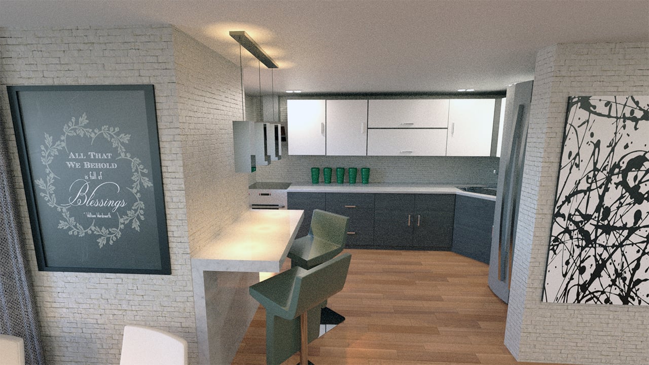 Modish Apartment Modish Apartment by: Tesla3dCorp, 3D Models by Daz 3D
