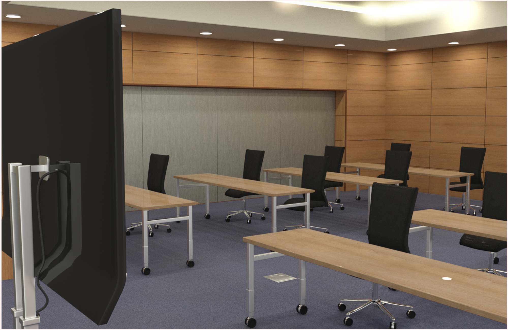 Z Conference Room Environment & Poses by: Zeddicuss, 3D Models by Daz 3D