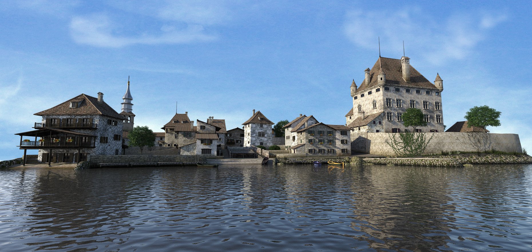 Yvoire Yvoire by: Faveral, 3D Models by Daz 3D
