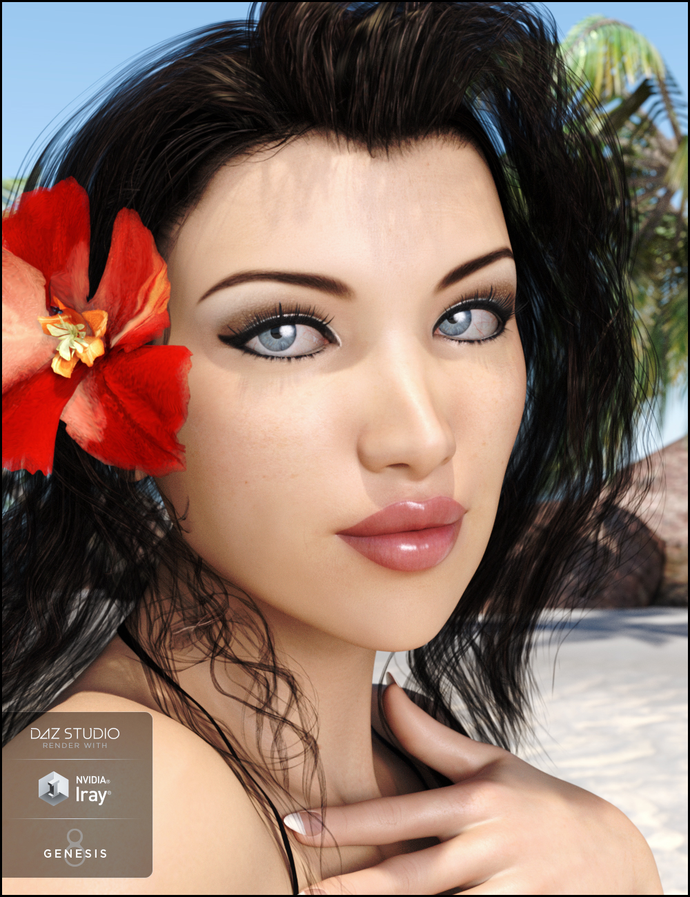 Della for Genesis 8 Female by: DemonicaEviliusJessaii, 3D Models by Daz 3D