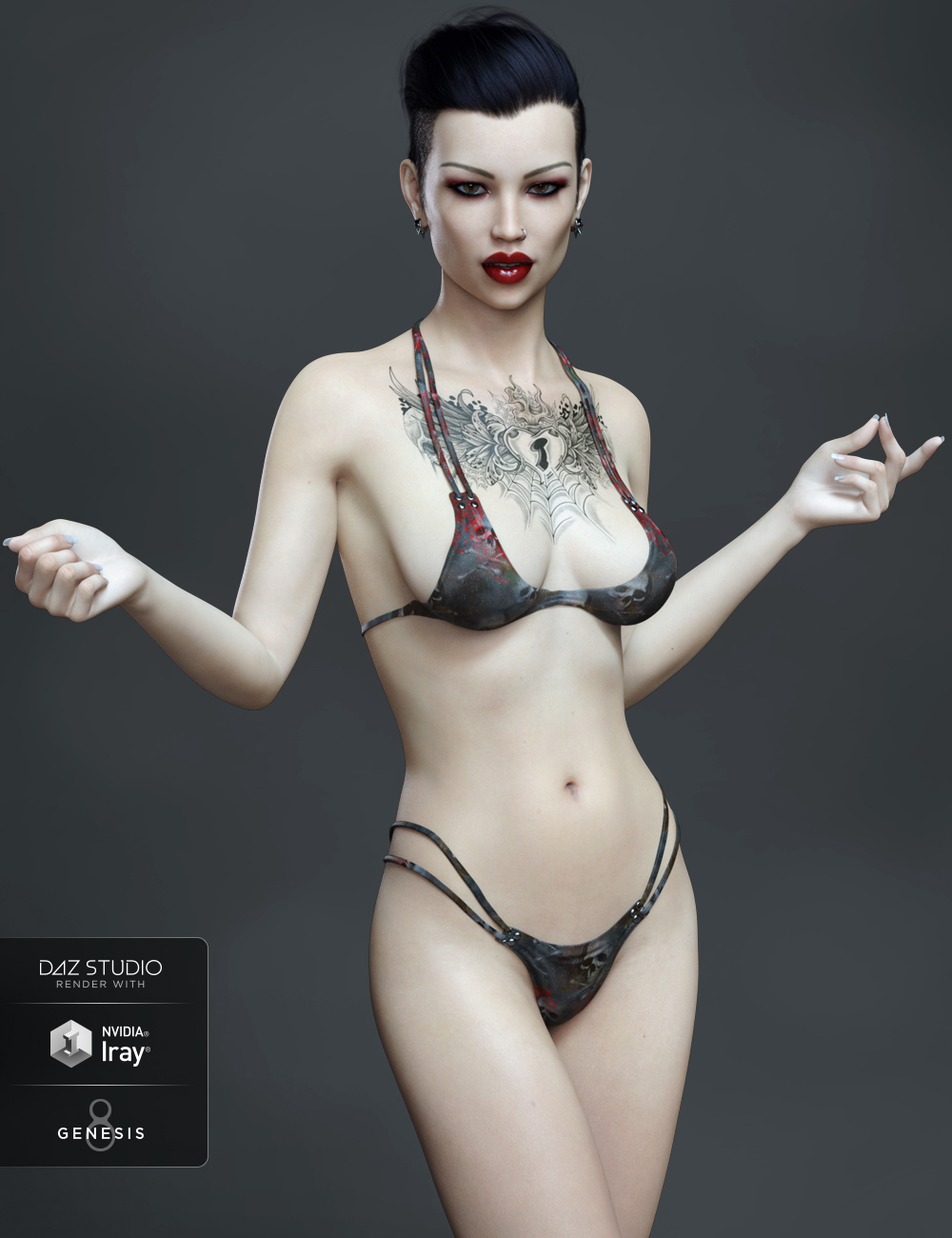 FWSA Lavana HD for Stephanie 8 FWSA Lavana HD for Stephanie 8 by: Fred Winkler ArtSabby, 3D Models by Daz 3D