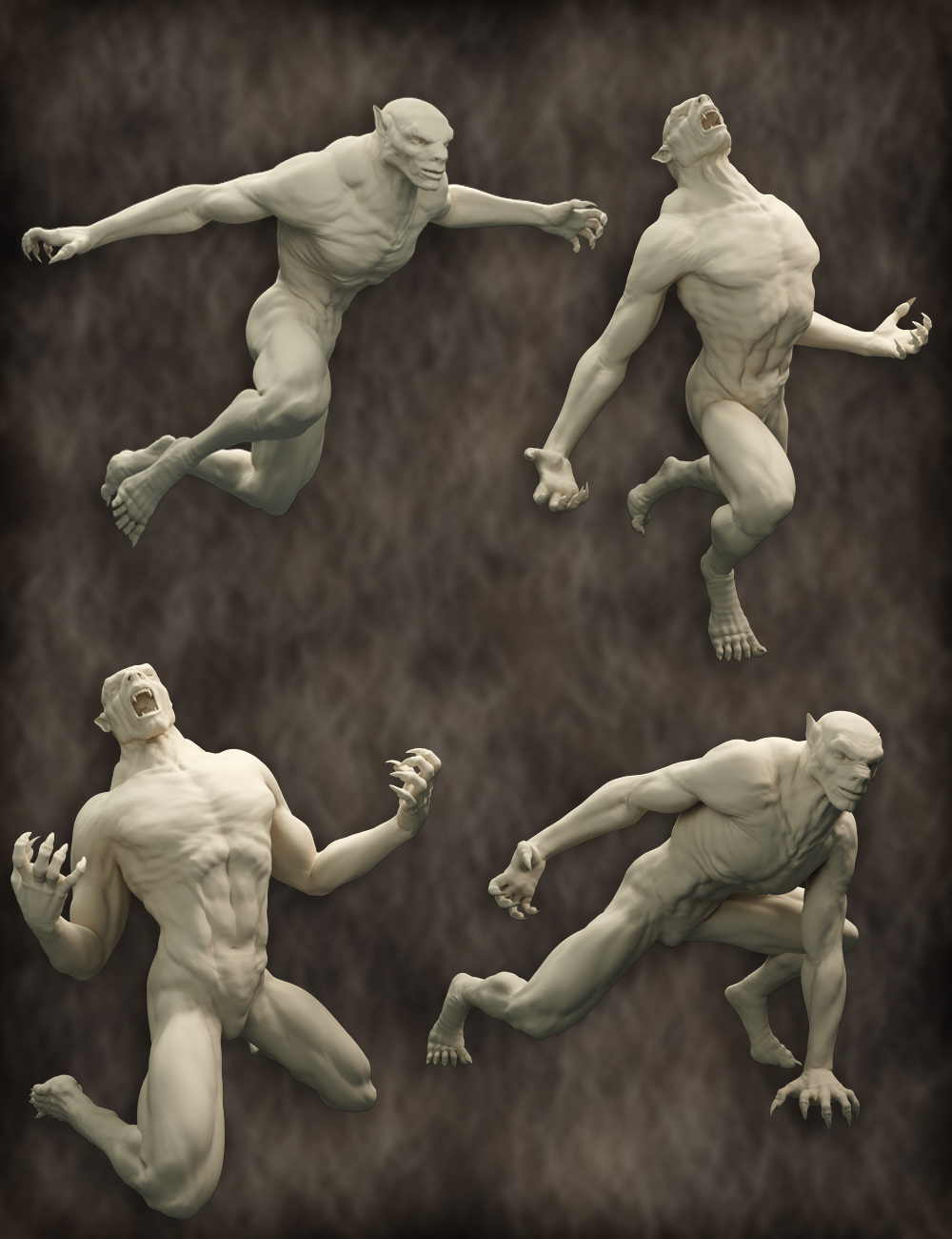 Werwulf for Genesis 8 Male(s) by: RawArt, 3D Models by Daz 3D