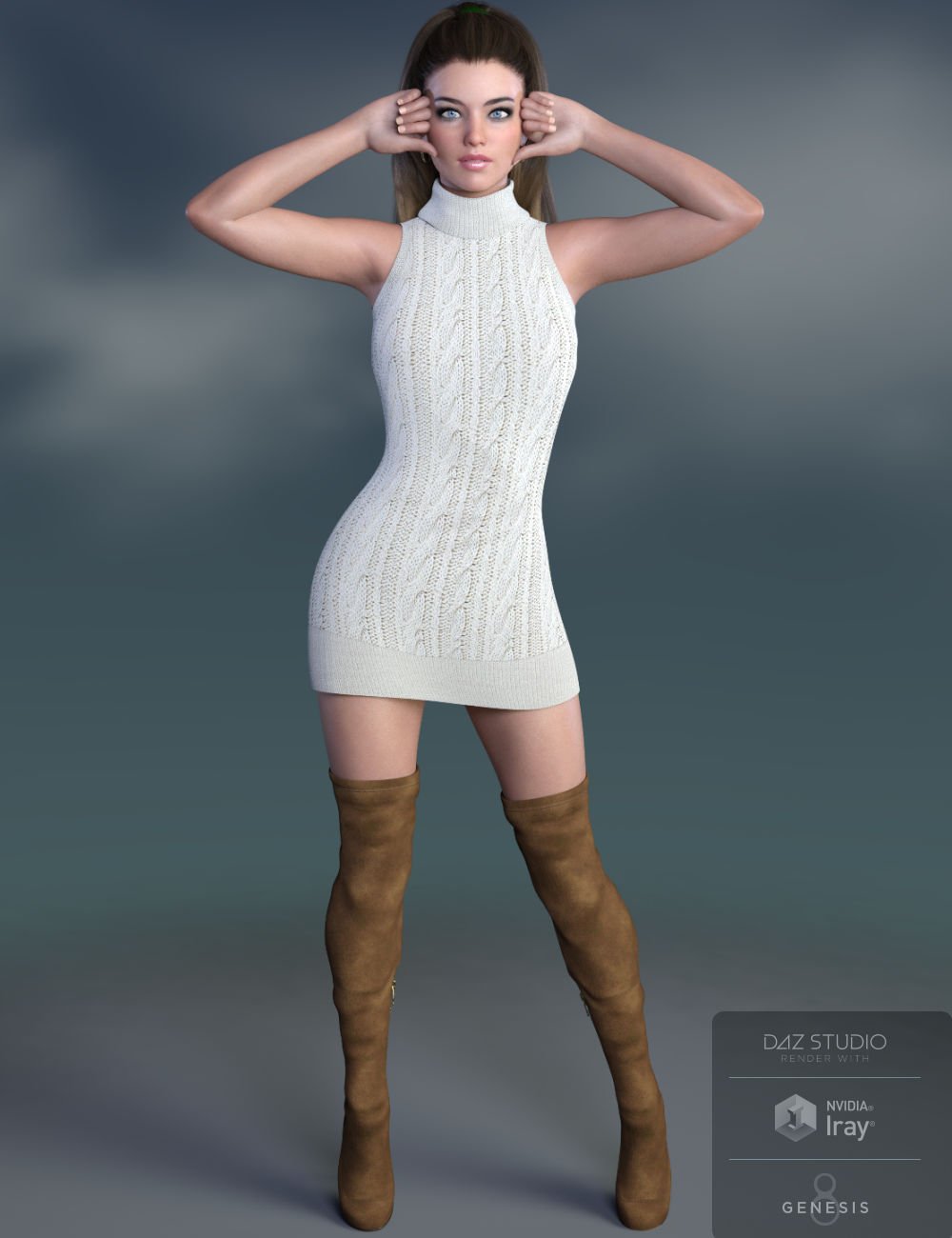 Maggie Outfit for Genesis 8 Female(s) by: WildDesigns, 3D Models by Daz 3D