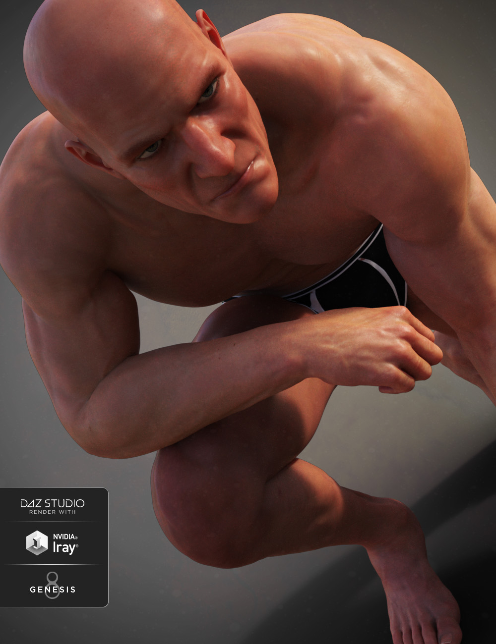 Adam HD for Genesis 8 Male by: Gravity Studios, 3D Models by Daz 3D
