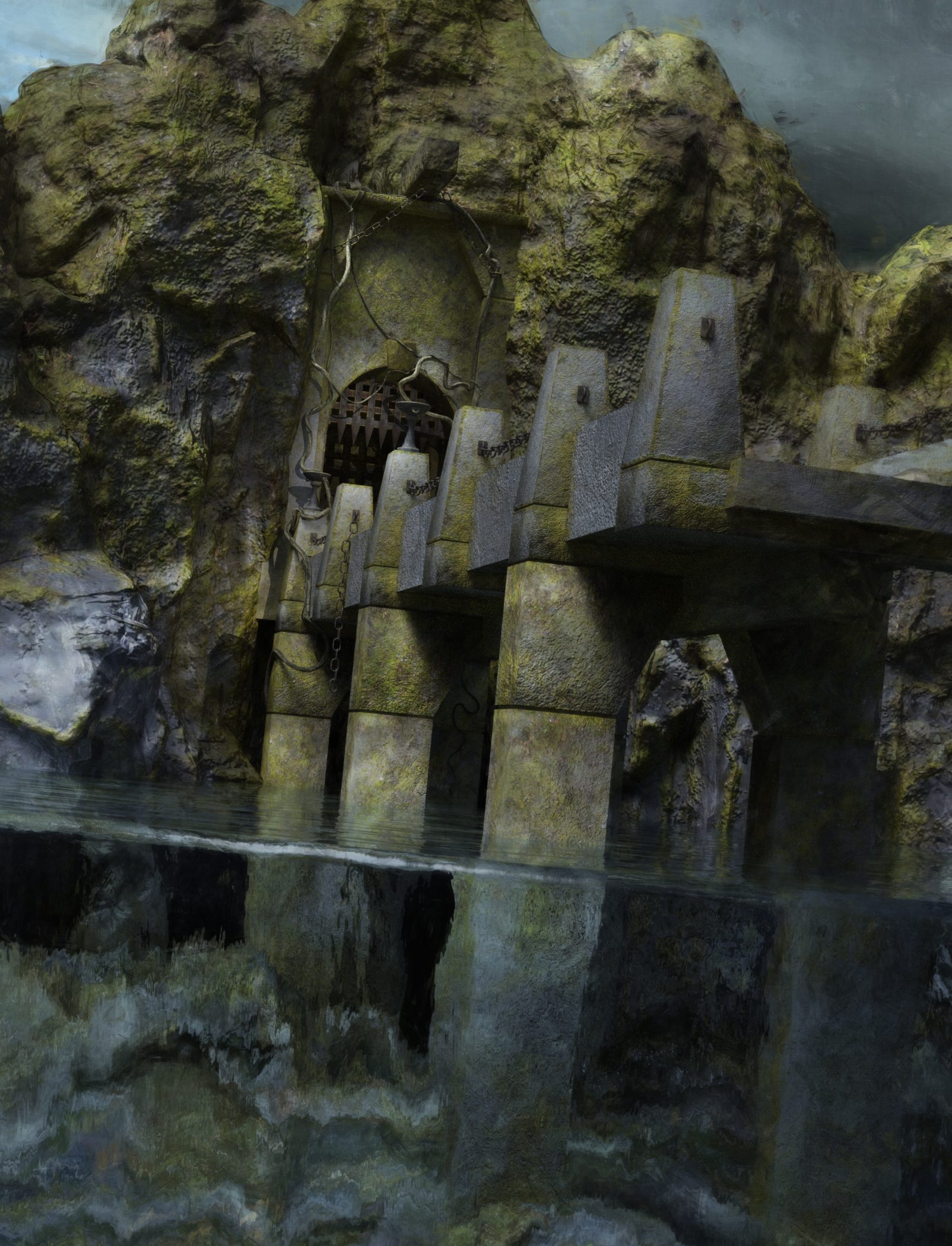Lost Gate Texture Set for Niflheim's Gate by: The AntFarm, 3D Models by Daz 3D