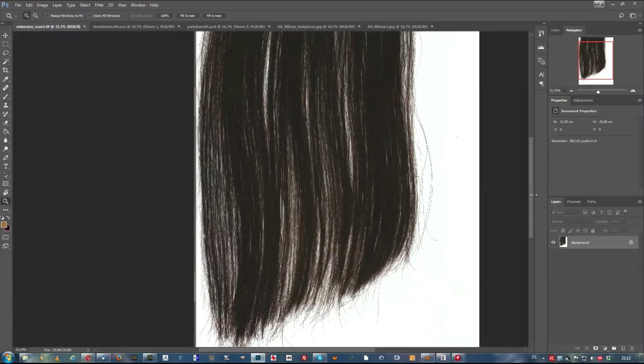 Complex Hair Creation Part 3: Texturing by: ArkiDigital Art Live, 3D Models by Daz 3D