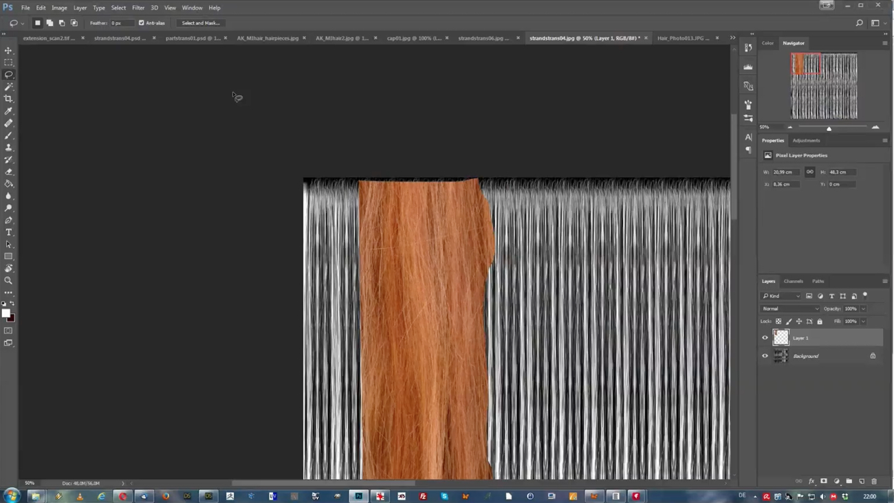 Complex Hair Creation Part 3: Texturing Complex Hair Creation Part 3: Texturing by: ArkiDigital Art Live, 3D Models by Daz 3D