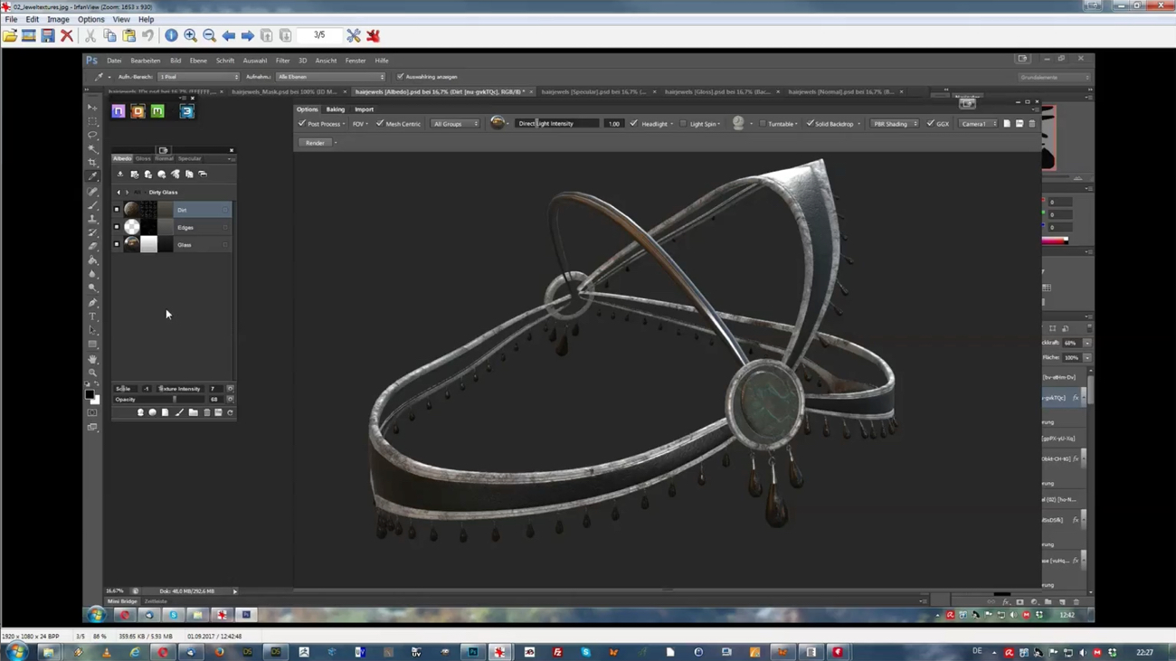 Complex Hair Creation Part 3: Texturing Complex Hair Creation Part 3: Texturing by: ArkiDigital Art Live, 3D Models by Daz 3D