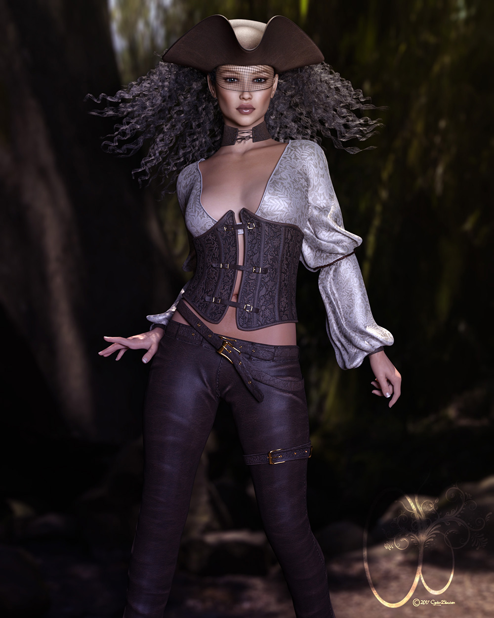 CB Saltair Clothing Set for Genesis 3 and 8 Female(s) by: CynderBlue, 3D Models by Daz 3D